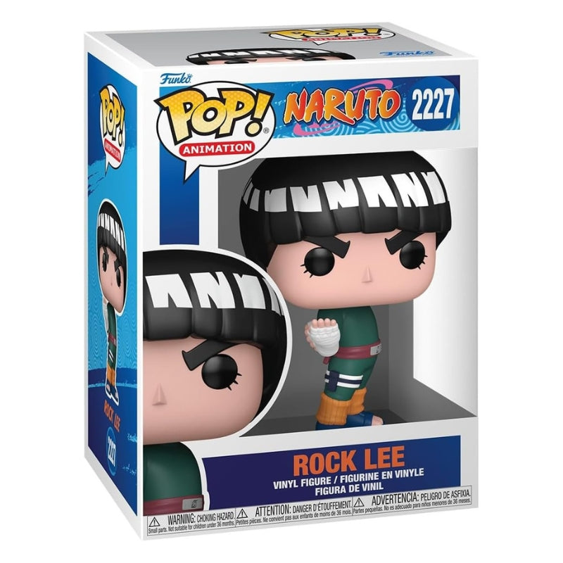 Pop Animation Naruto Shippuden Rock Lee 2227 Vinyl Figure