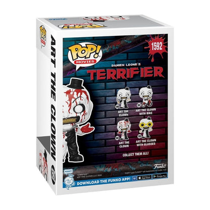 Pop Movies Terrifier Art the Clown Bloody 1592 Vinyl Figure